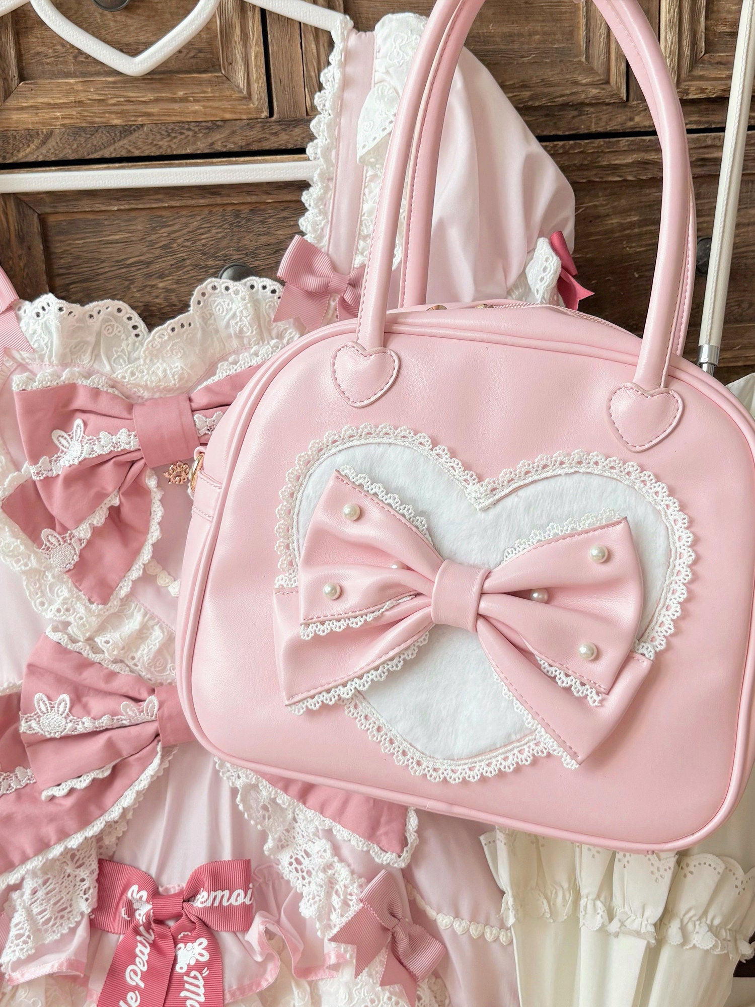 Heart Boston Lolita Handbag