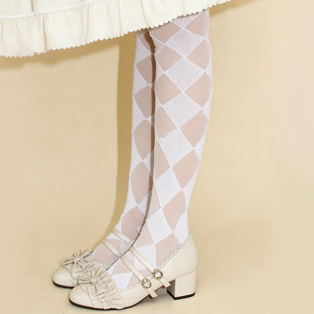 Plaid Girl Lolita Knee-High Socks