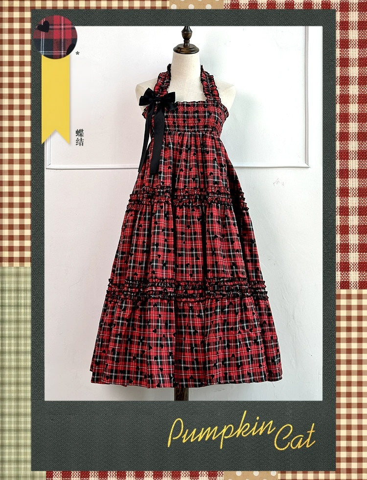 Honor Student Series Check Revolution Plaid Lolita JSK Dress