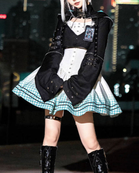 Lolita Kawaii Cat Ear JSK Dress LG1038