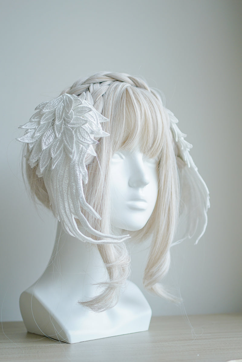 Lolita Gothic Sweet Feather Wing Hair Clip LA1006