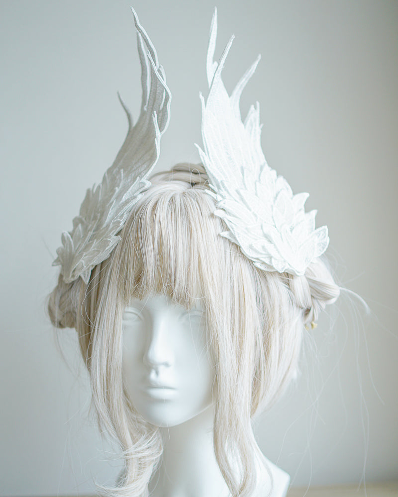Lolita Gothic Sweet Feather Wing Hair Clip LA1006