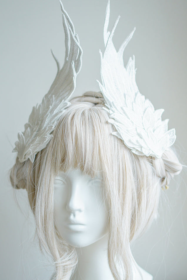 Lolita Gothic Sweet Feather Wing Hair Clip