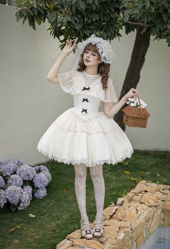 Misty Mountain Rendezvous Edward Collar Lolita OP Dress