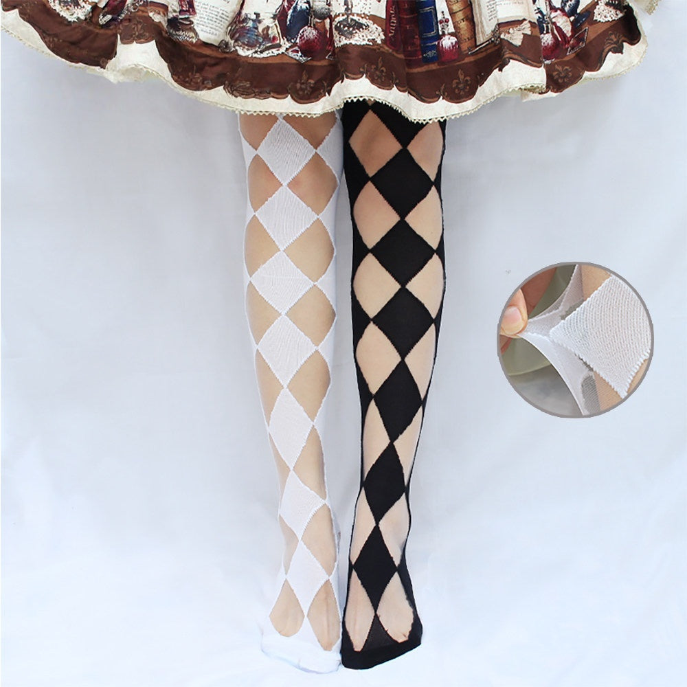 Plaid Girl Lolita Knee-High Socks