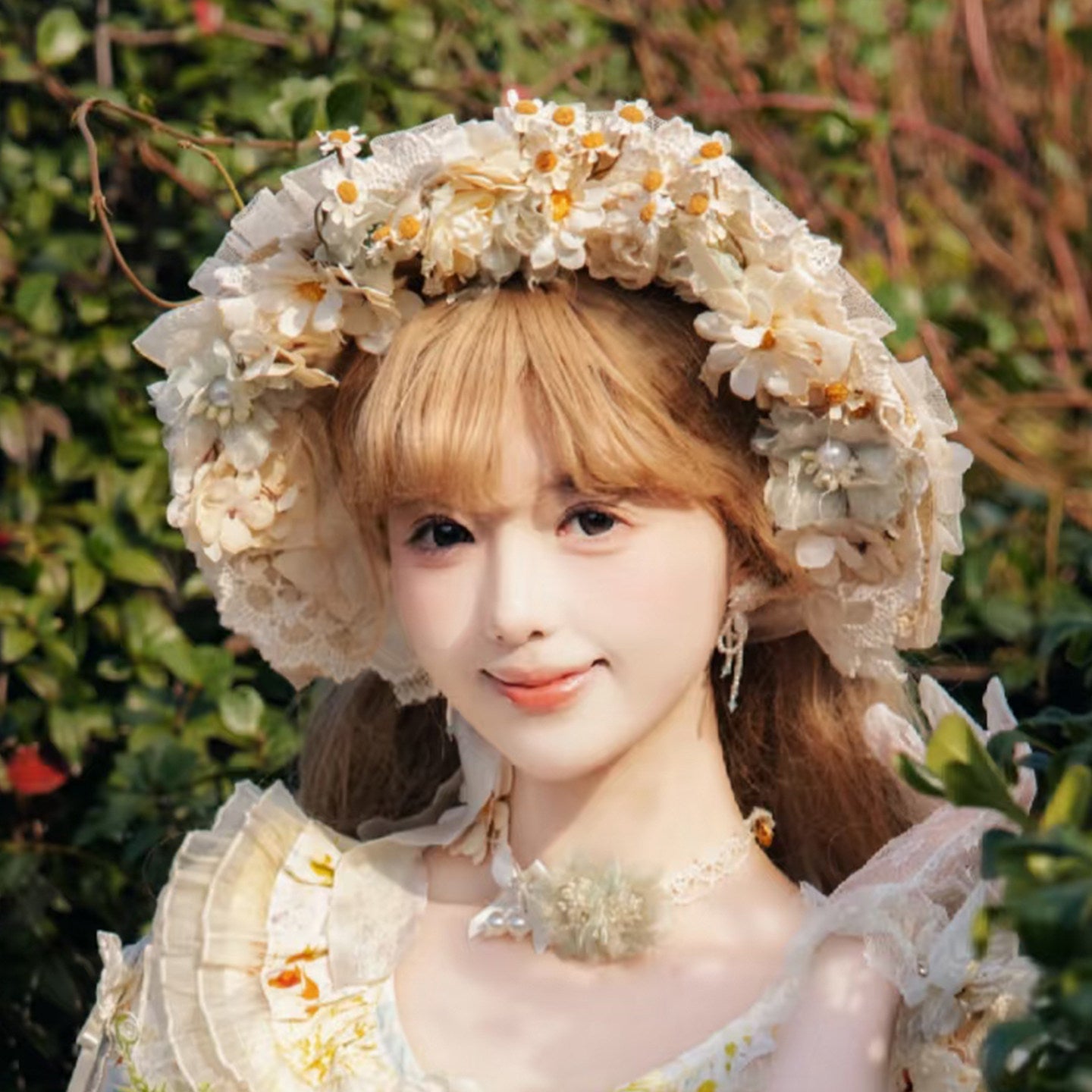 Little Daisy Lolita Elegant Classic OP Dress