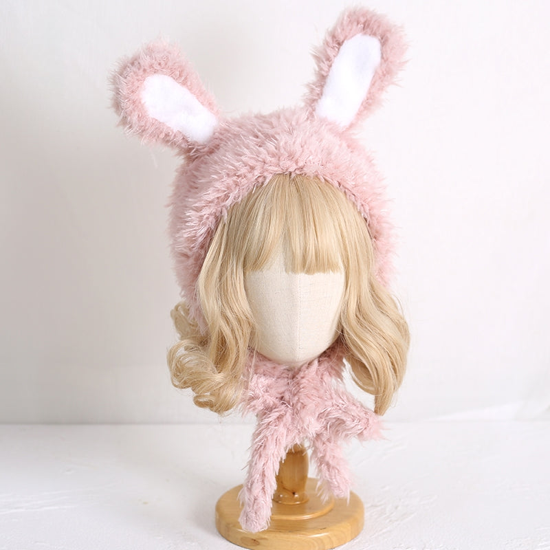 Lolita Cute Bunny Ear Winter Hat LE6021