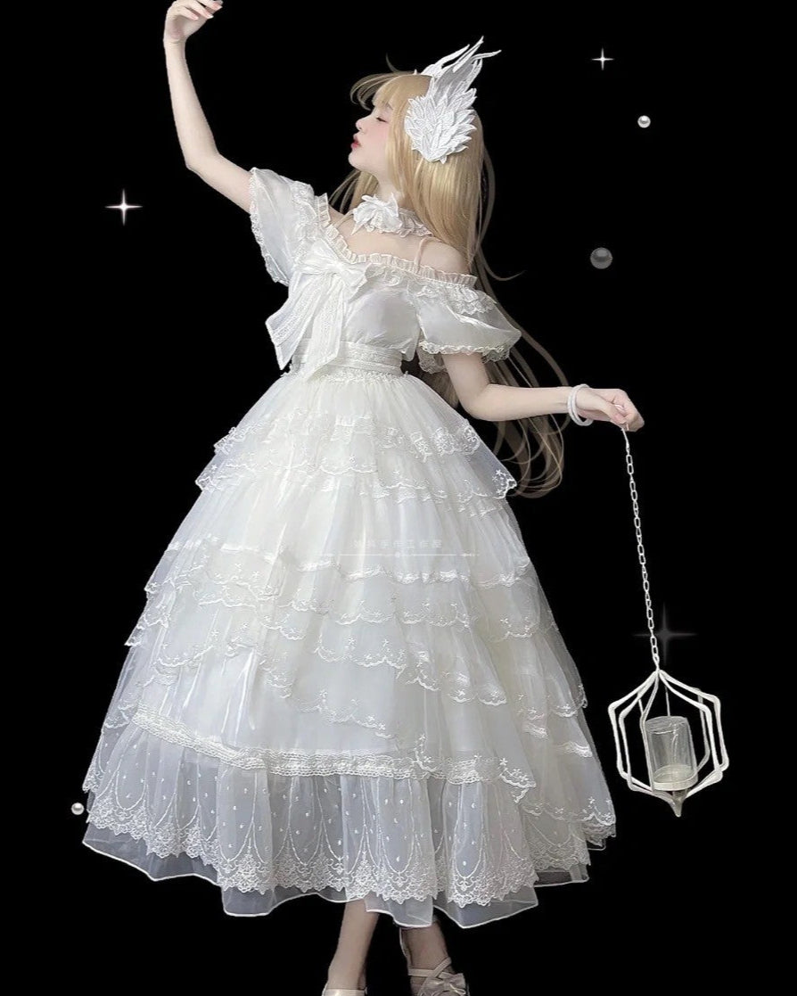 Lolita Gothic Sweet Feather Wing Hair Clip LA1006