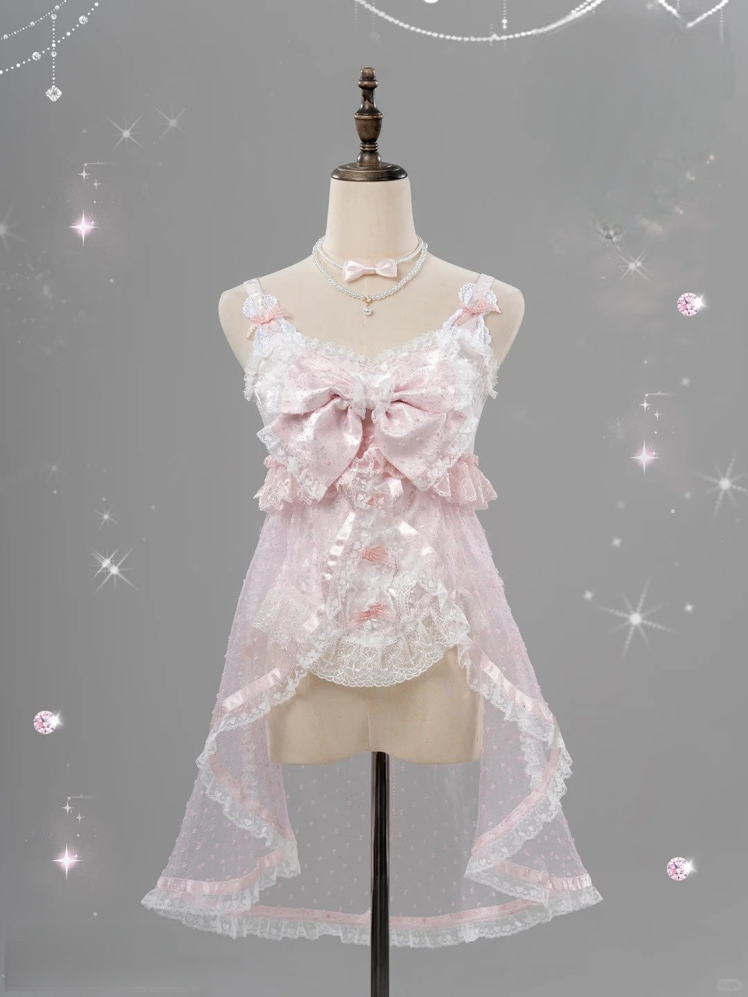 Princess Hot Girl Hime Style Cami & Skort Set