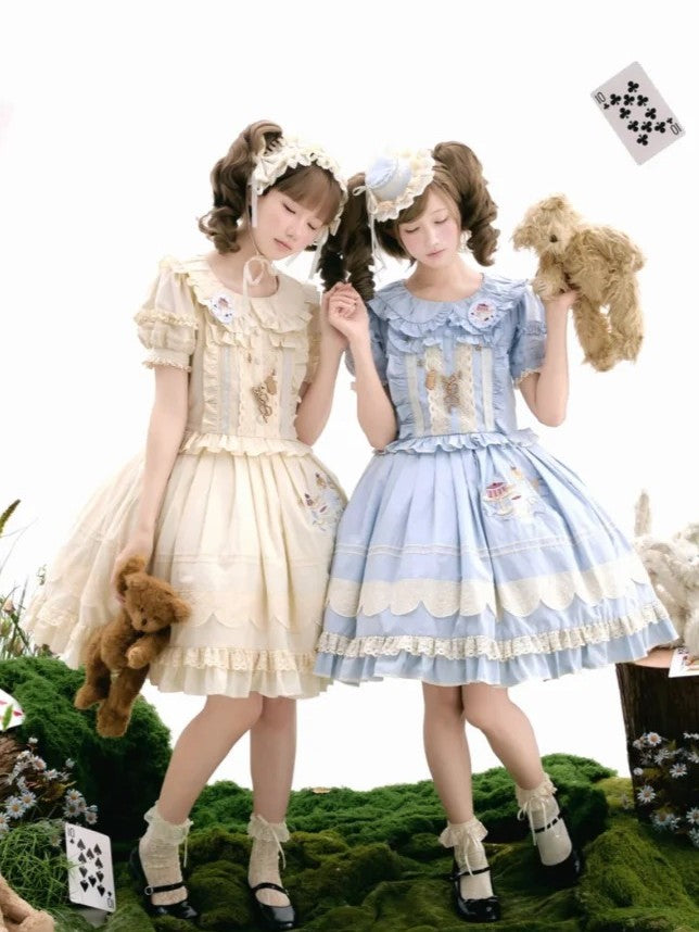 Finding Alice Lolita Original Cute Doll Style OP Dress