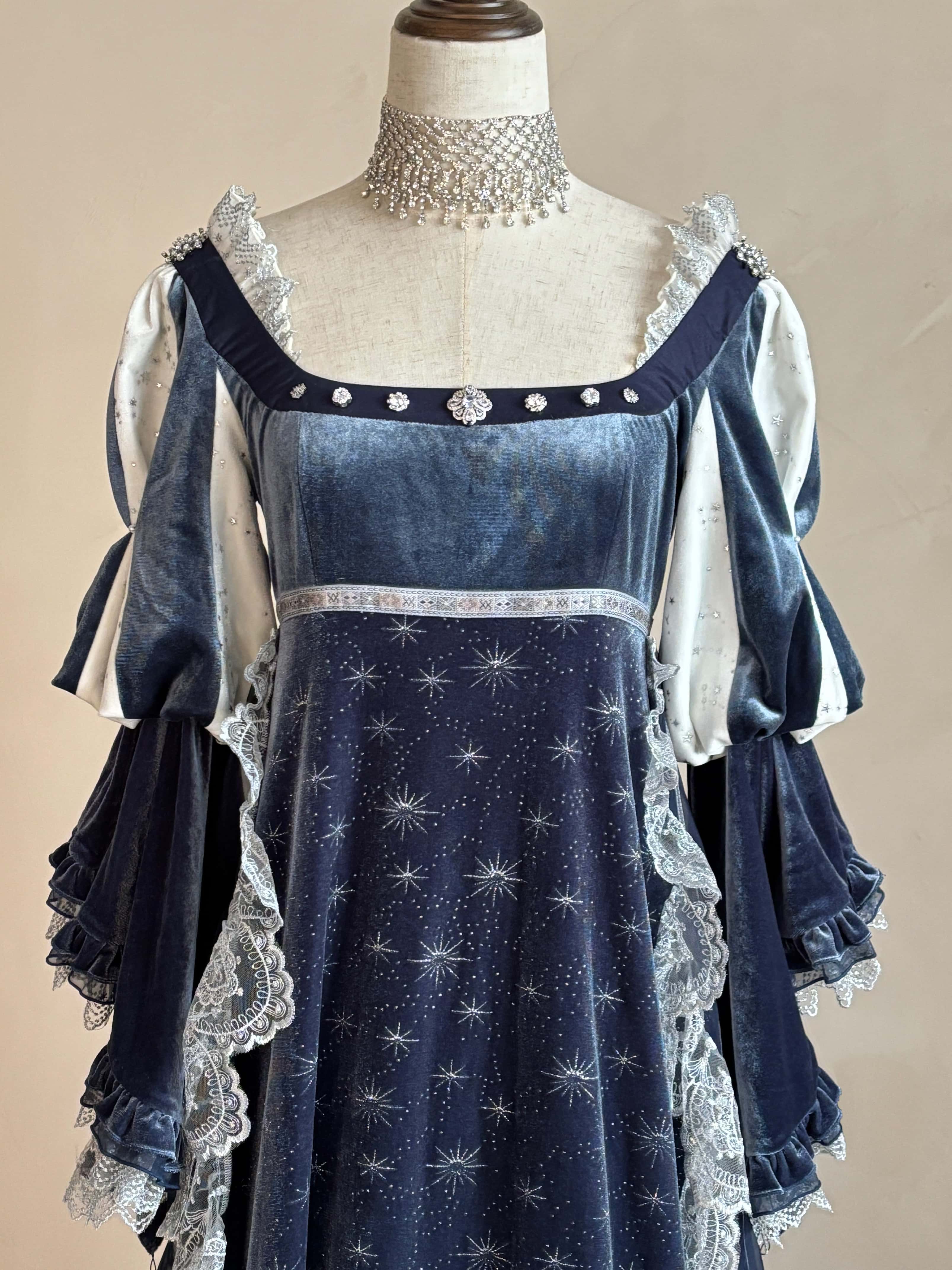 Fleeting Light Lolita Empire Waist Dress