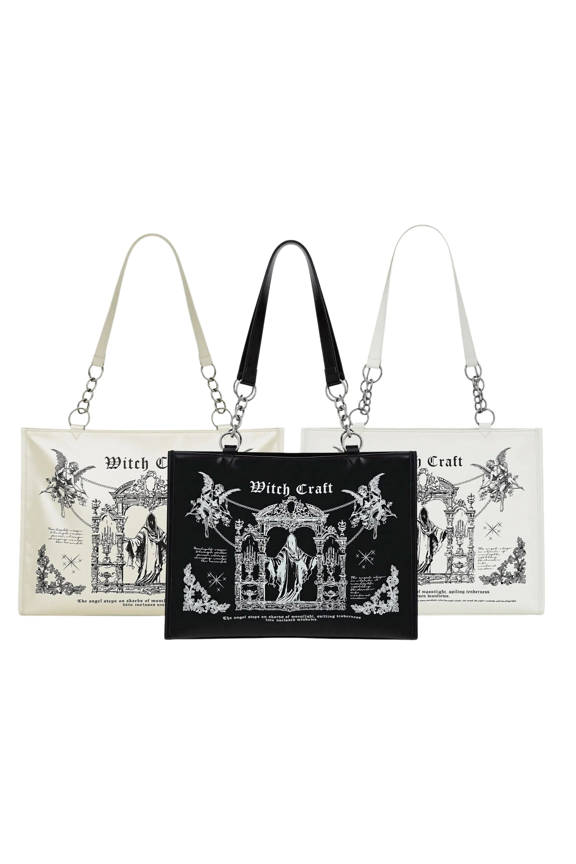 Sacred Oath Large Printed Crossbody Ita Bag