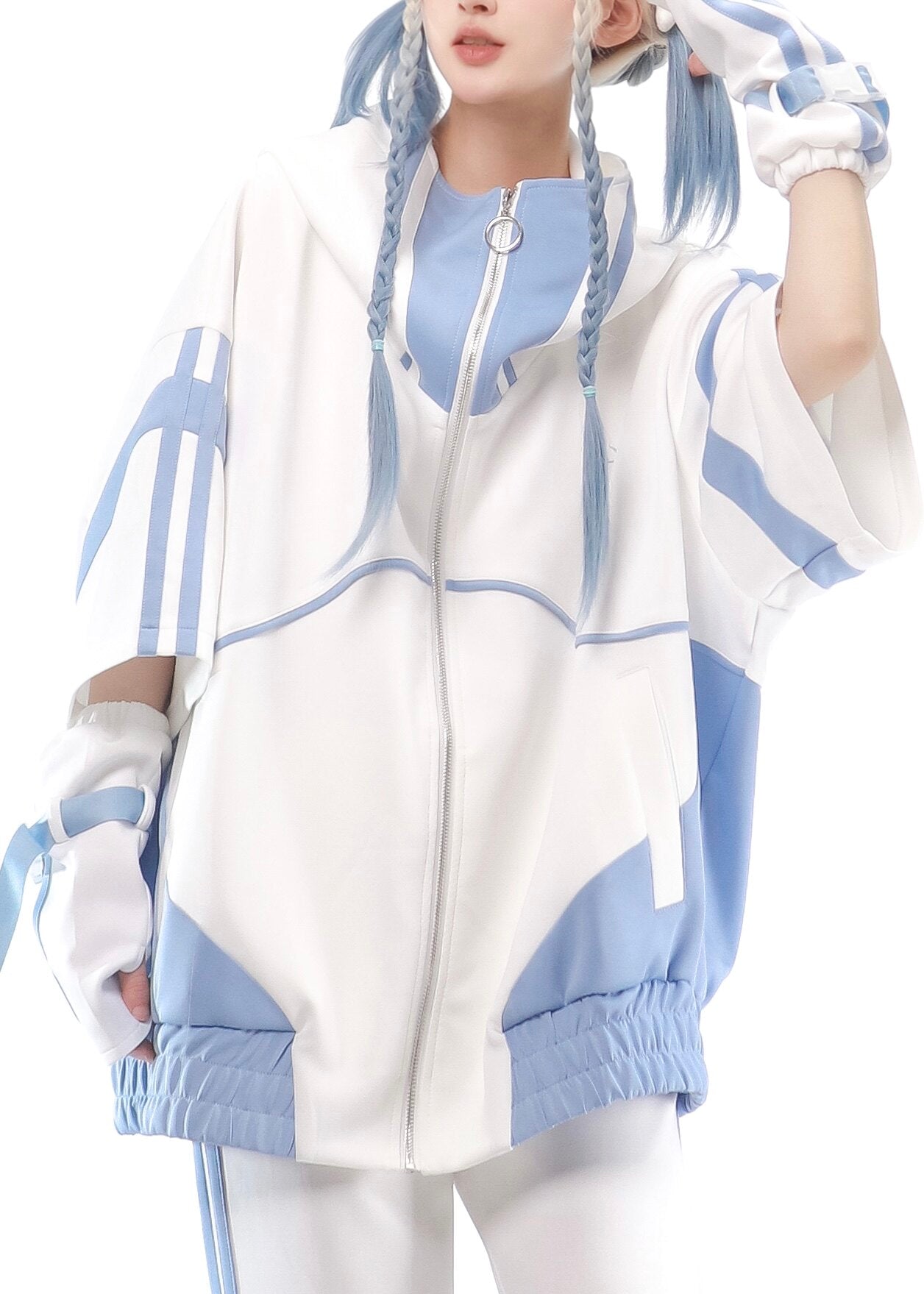 Star Signal Anime Techwear Short-Sleeve Set with Accessories