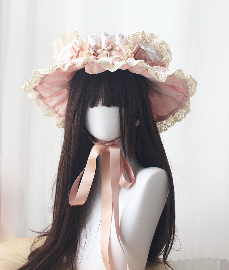 Lolita Sweet Pink Bear Headwear LE1004