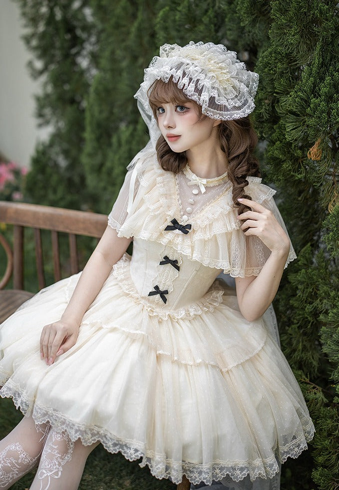 Misty Mountain Rendezvous Edward Collar Lolita OP Dress