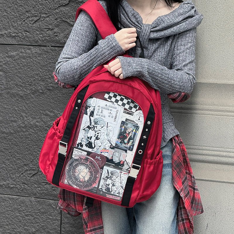 40cm Doll Display Ita - Bag Backpack - LolitaEraRed Set40cm Doll Display Ita - Bag Backpack