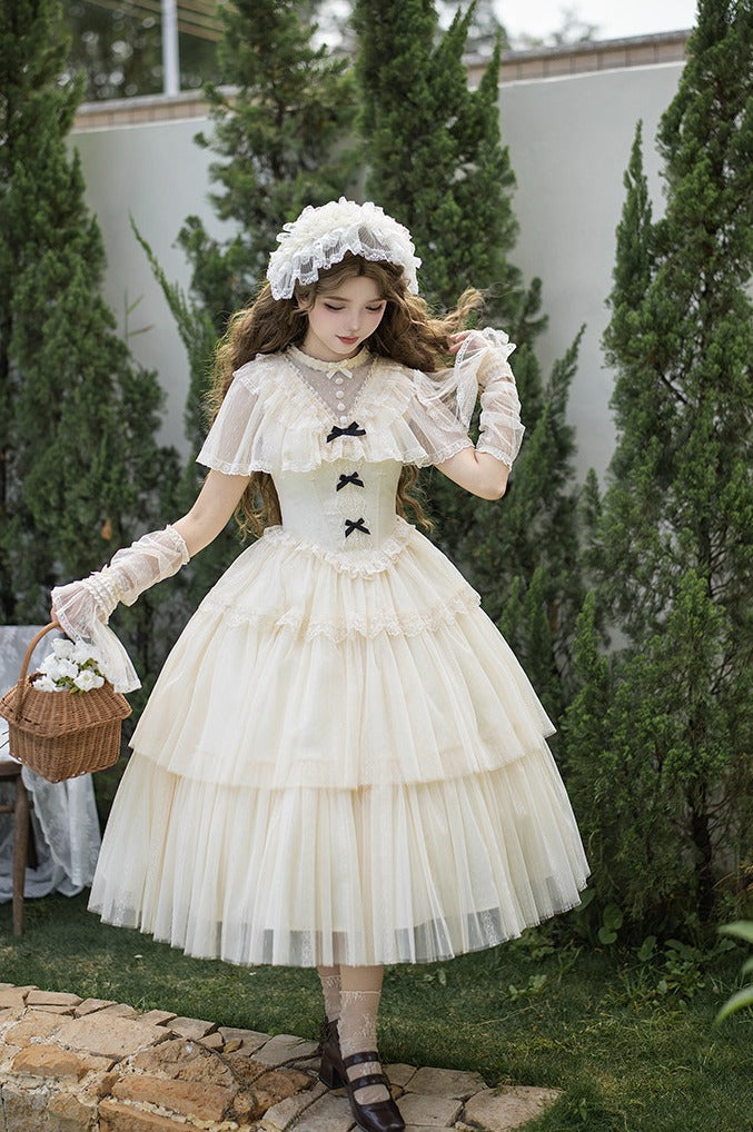 Misty Mountain Rendezvous Edward Collar Lolita OP Dress