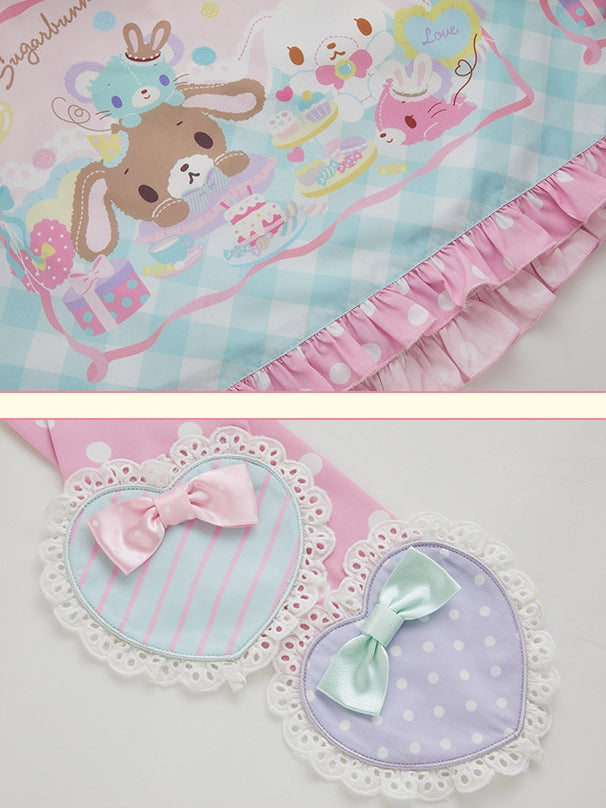 Sugarbunnies Collaboration Lolita Patchwork OP Dress