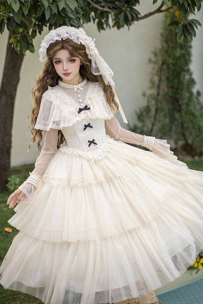 Misty Mountain Rendezvous Edward Collar Lolita OP Dress