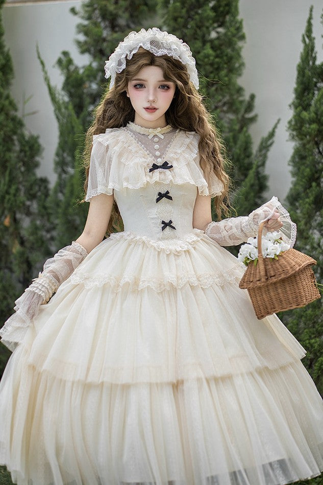Misty Mountain Rendezvous Edward Collar Lolita OP Dress