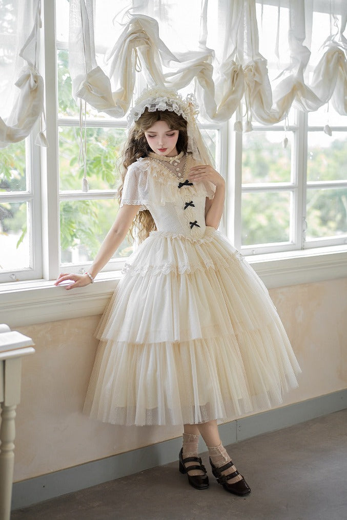 Misty Mountain Rendezvous Edward Collar Lolita OP Dress