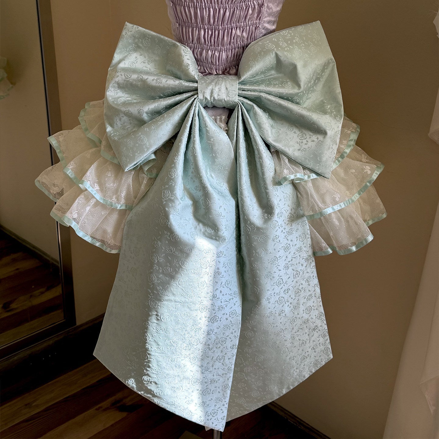 Cupid's Floral Whisper Fairycore Dress