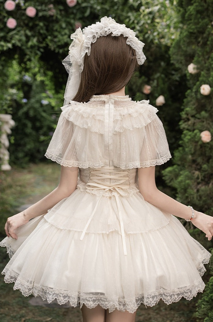 Misty Mountain Rendezvous Edward Collar Lolita OP Dress