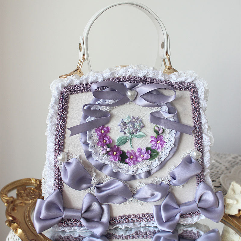 Lolita Elegant Floral Lace Handbag LE1002
