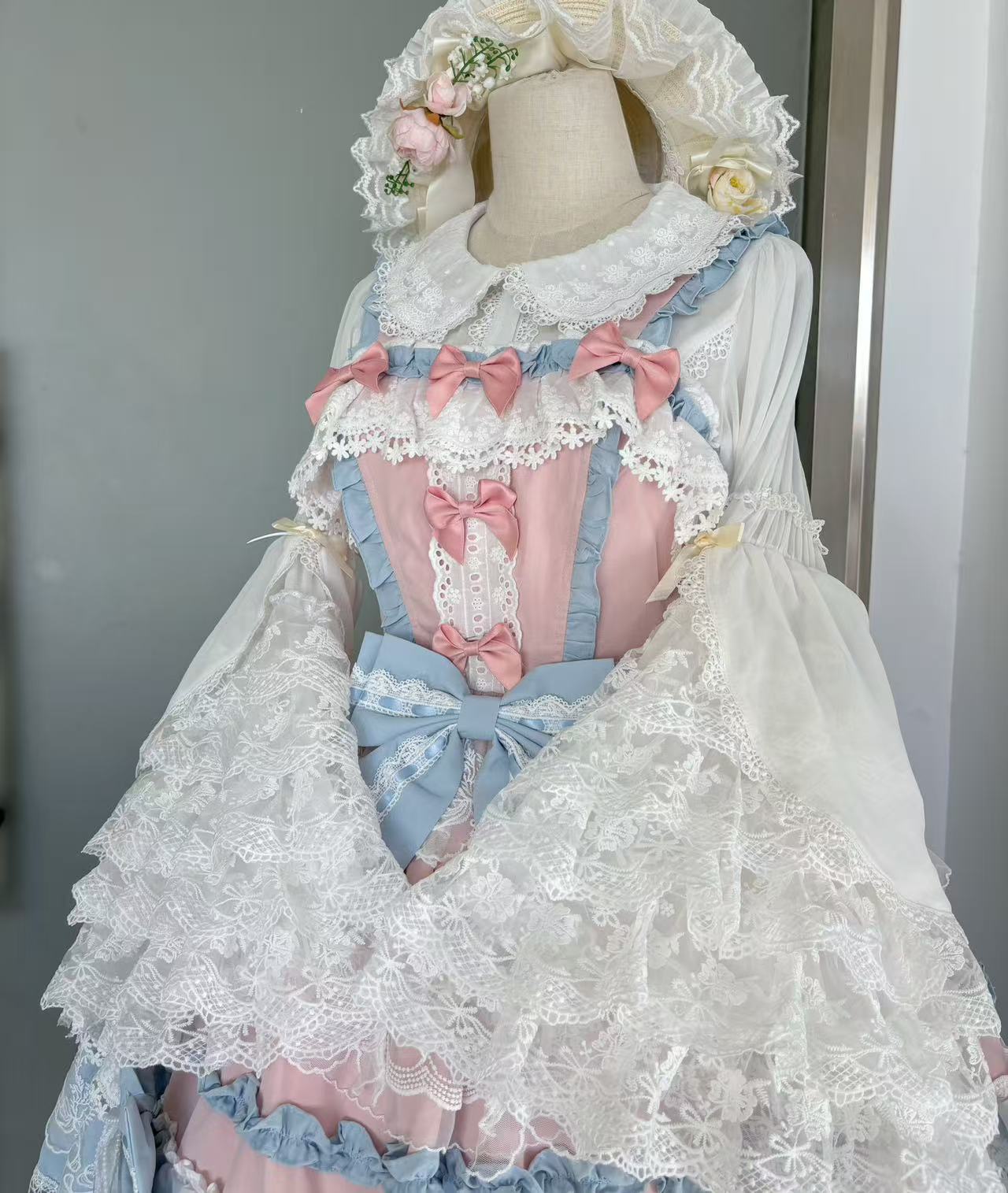 Lolita Doll Aesthetic Hime Sleeve Blouse LE1039