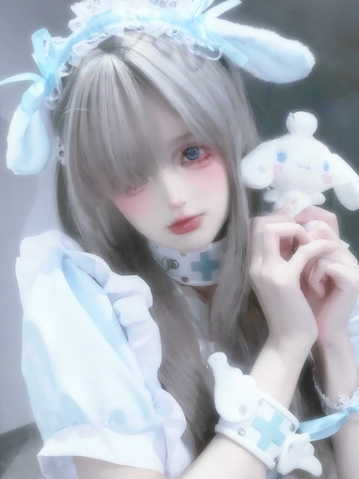 Y2K Kawaii Medical-Style Wing Bracelet LE6010