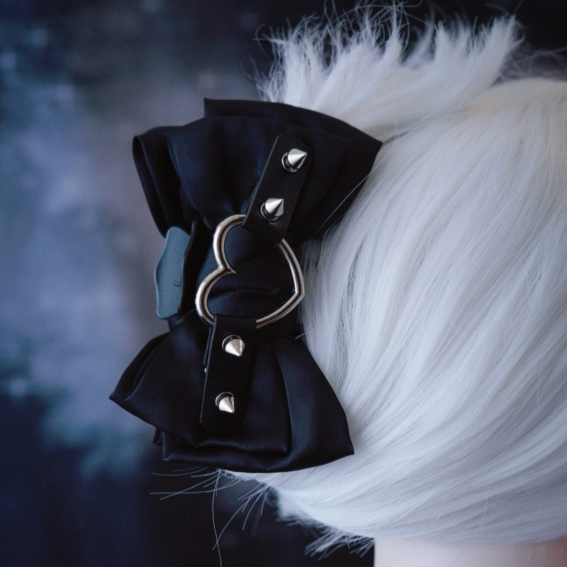 Lolita Goth Handmade Hair Clip