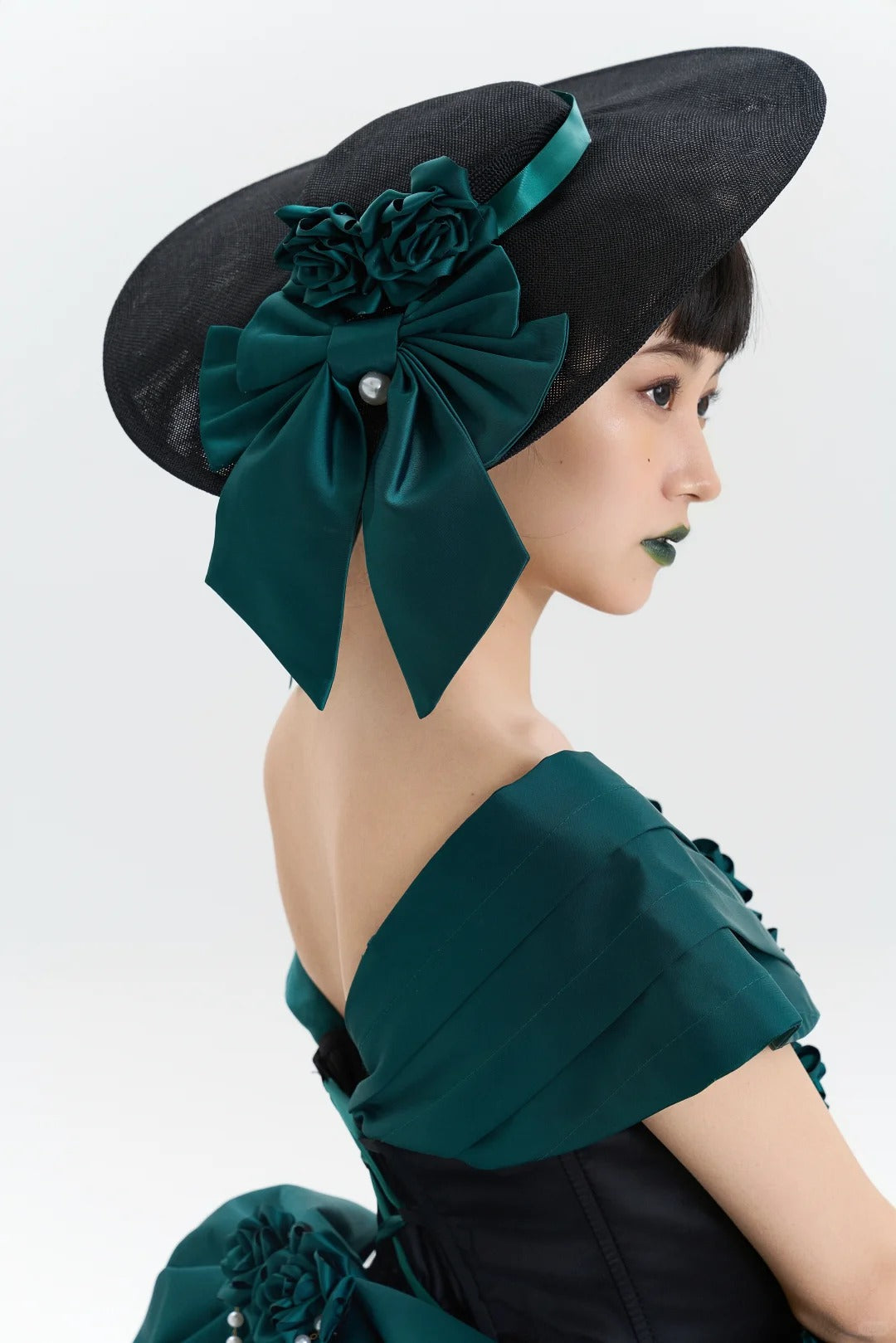 Treasure Chest Rose Lolita Green Dress