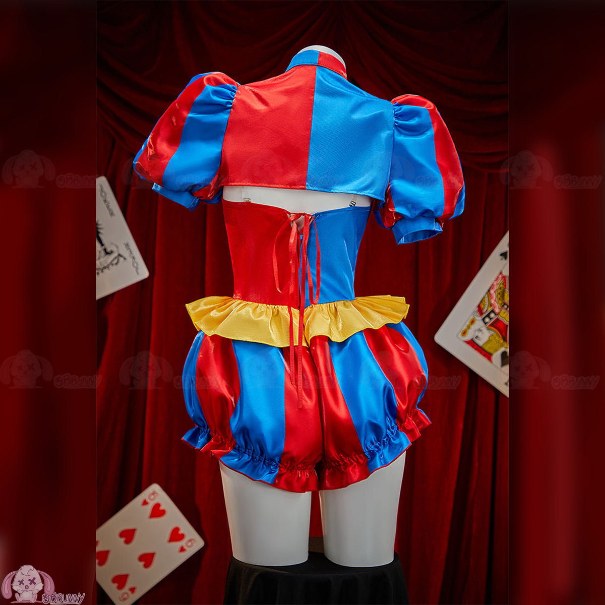Amazing Digital Circus Pomni Fanart Halloween Clown Cosplay Costume