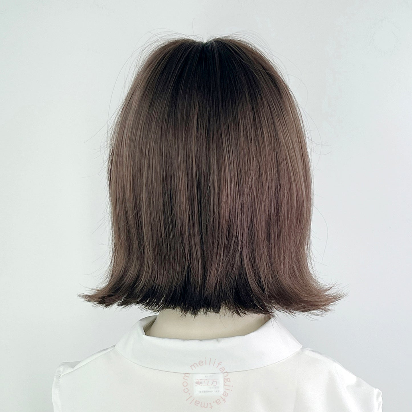 Short Pink Highlights Ryousangata Wig LE7033