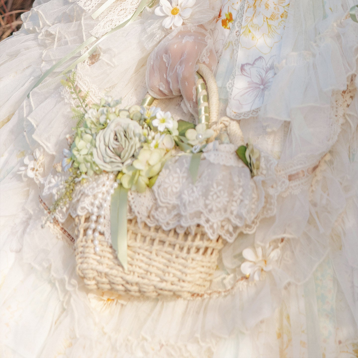 Little Daisy Lolita Elegant Classic OP Dress