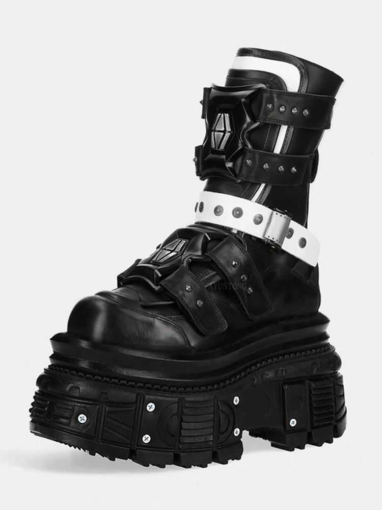 Lolita Dark style Platform Boots LE5002