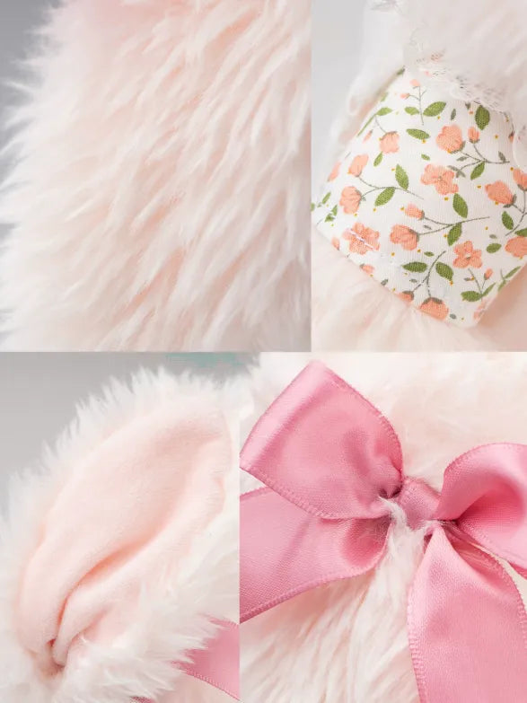 Fluffy Bunny Lolita Plush Lop-Ear Rabbit Doll/Charm