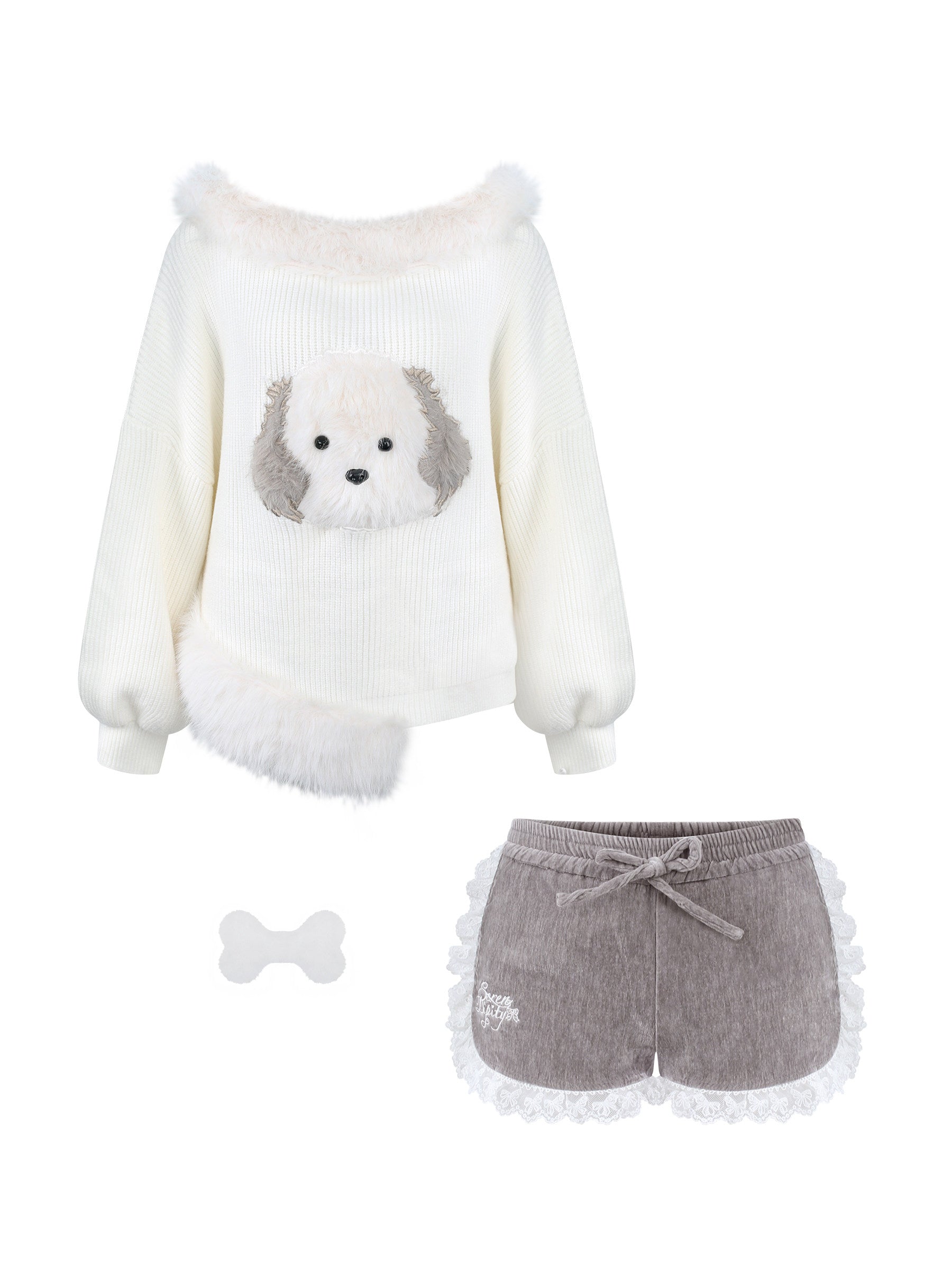 Pacha Doll Daily Style Sweater & Shorts Set