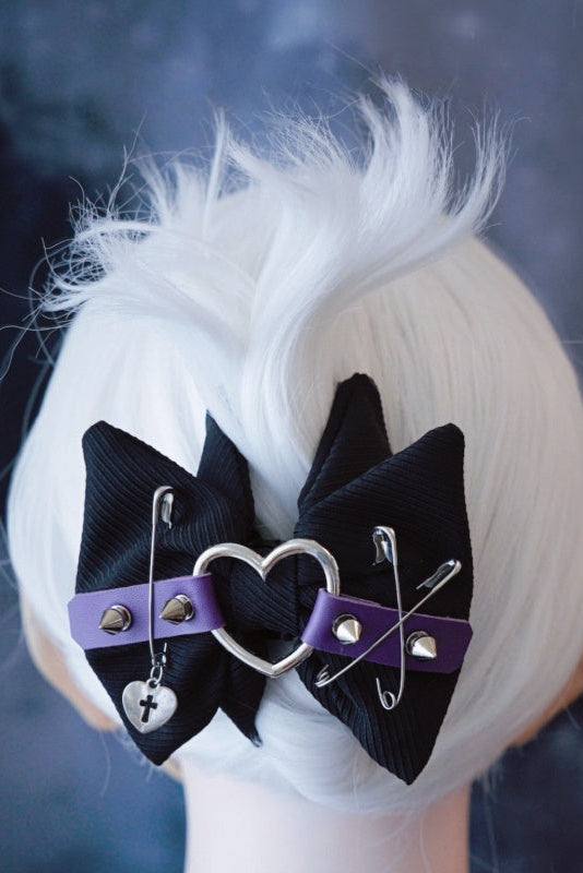 Lolita Goth Handmade Hair Clip