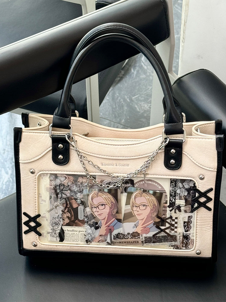 Japanese Style PU Leather Ita Bag