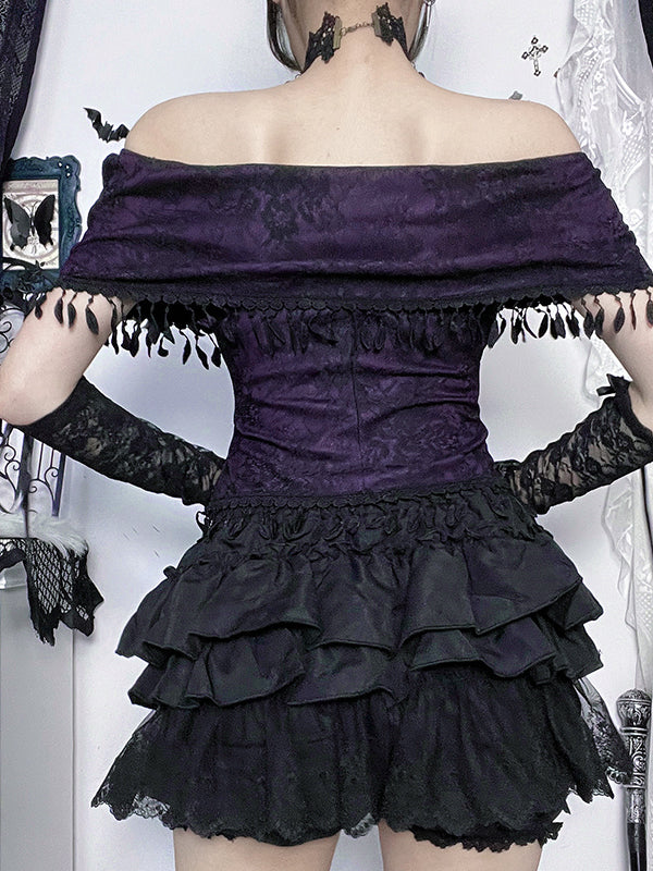 Gothic Halloween Duchess Outfit LG1042