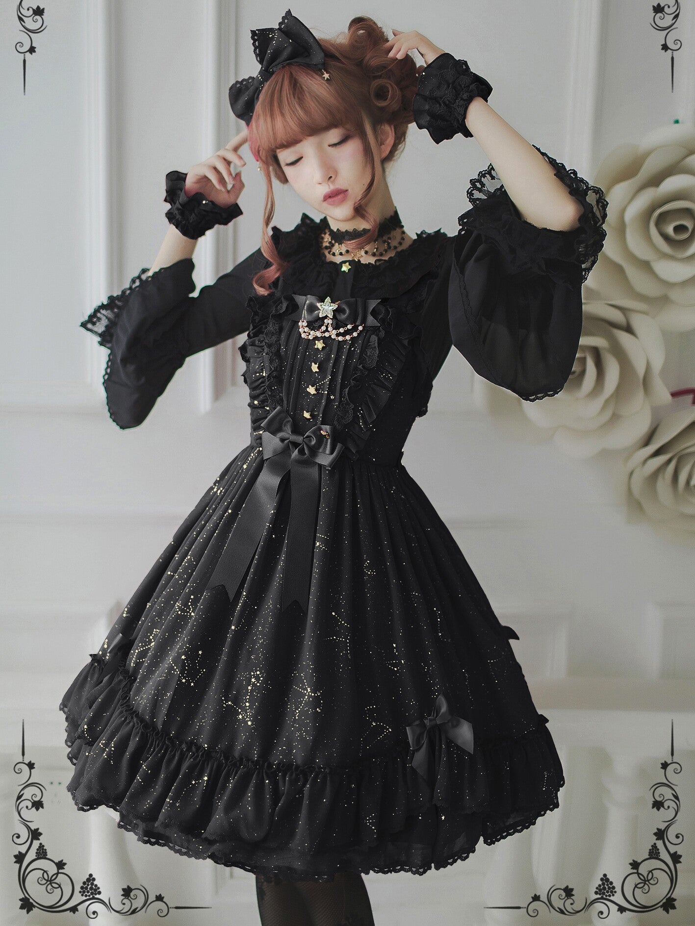 November Sakuya Gothic Constellation Lolita JSK