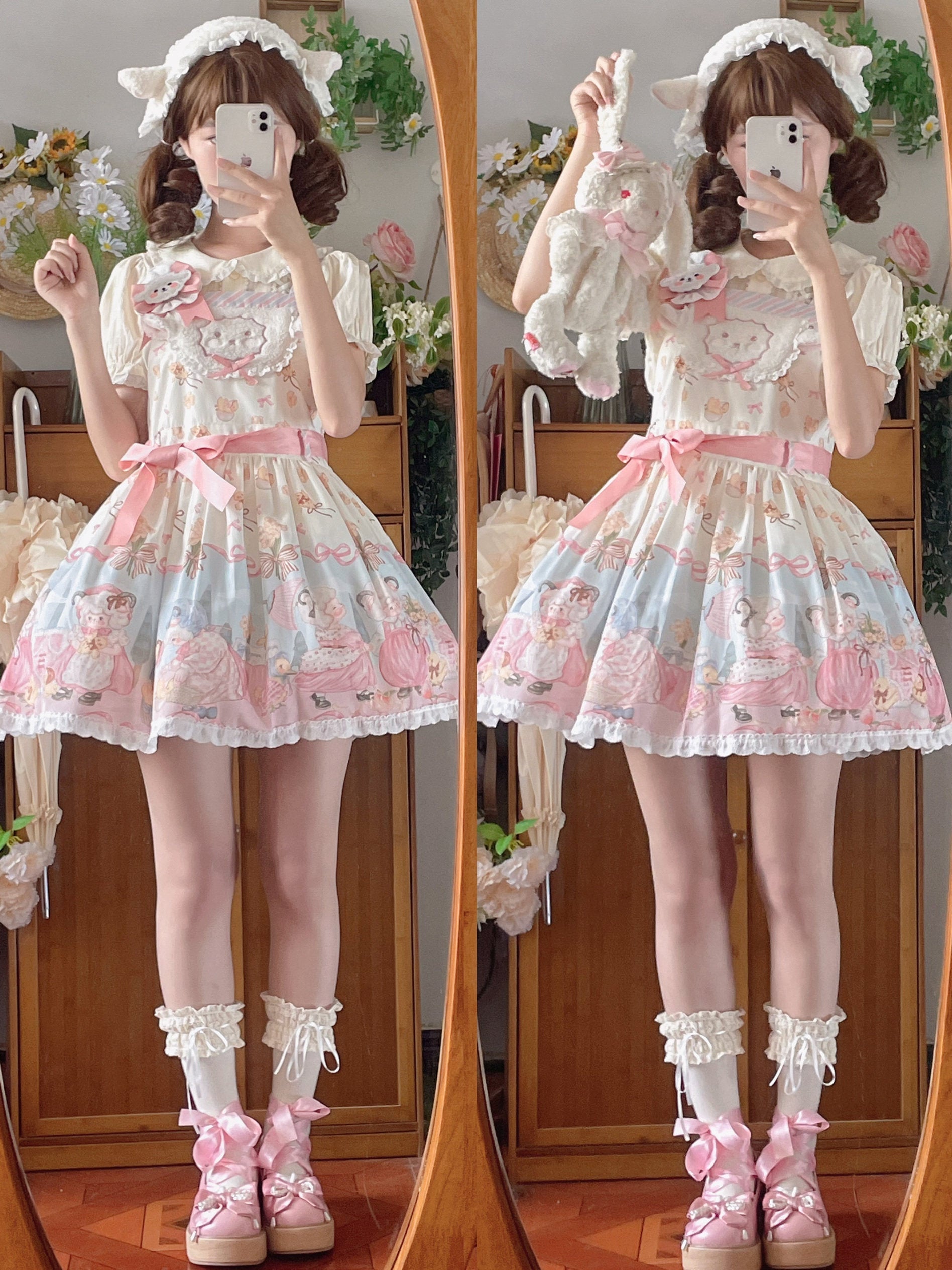Sheep Waltz Lolita Sweet JSK Dress