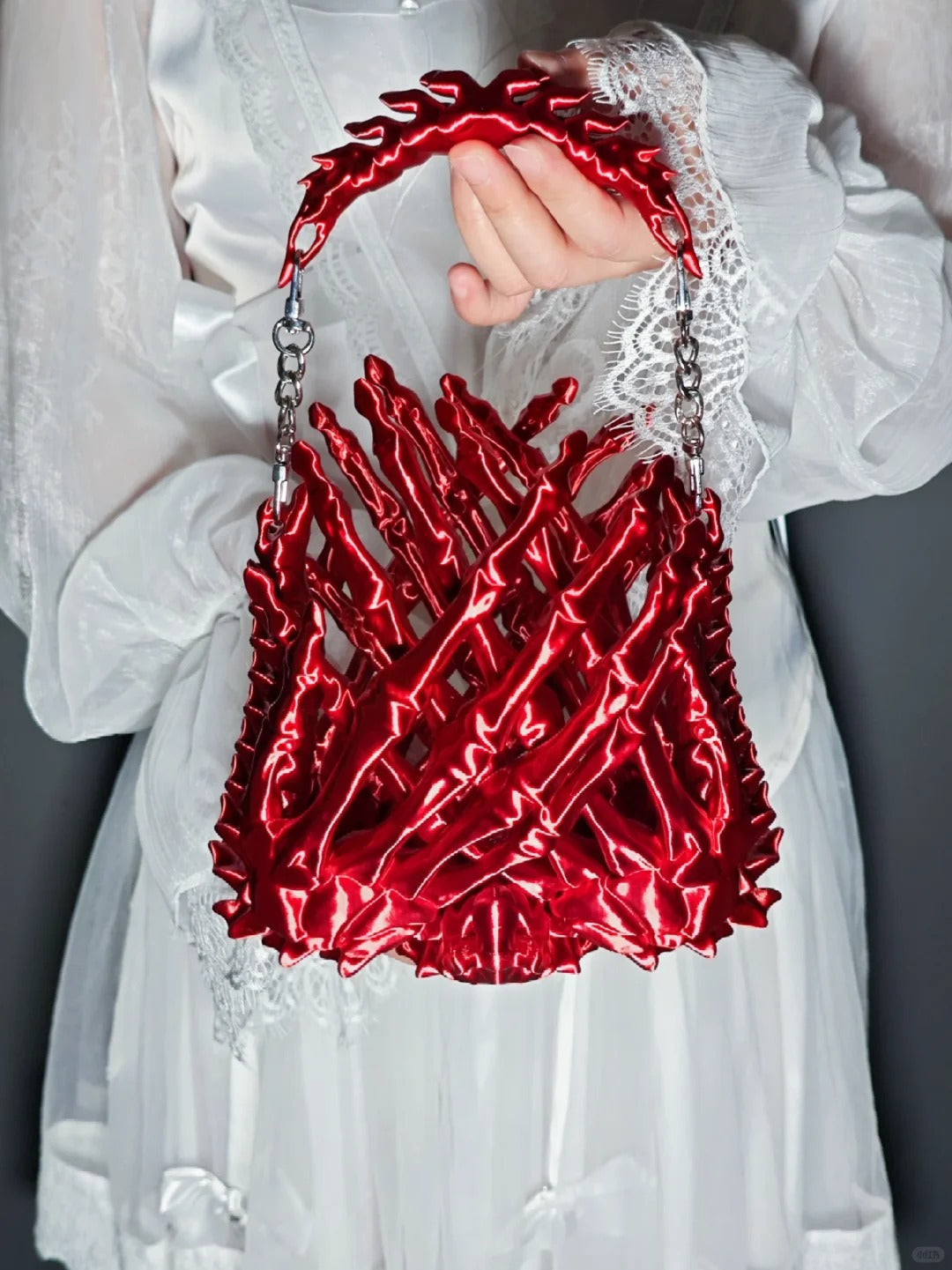 Unhallowed Relic Hand Bone Bag Original 3D Printed Handbag