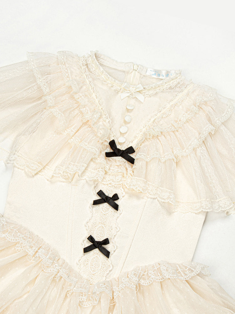 Misty Mountain Rendezvous Edward Collar Lolita OP Dress