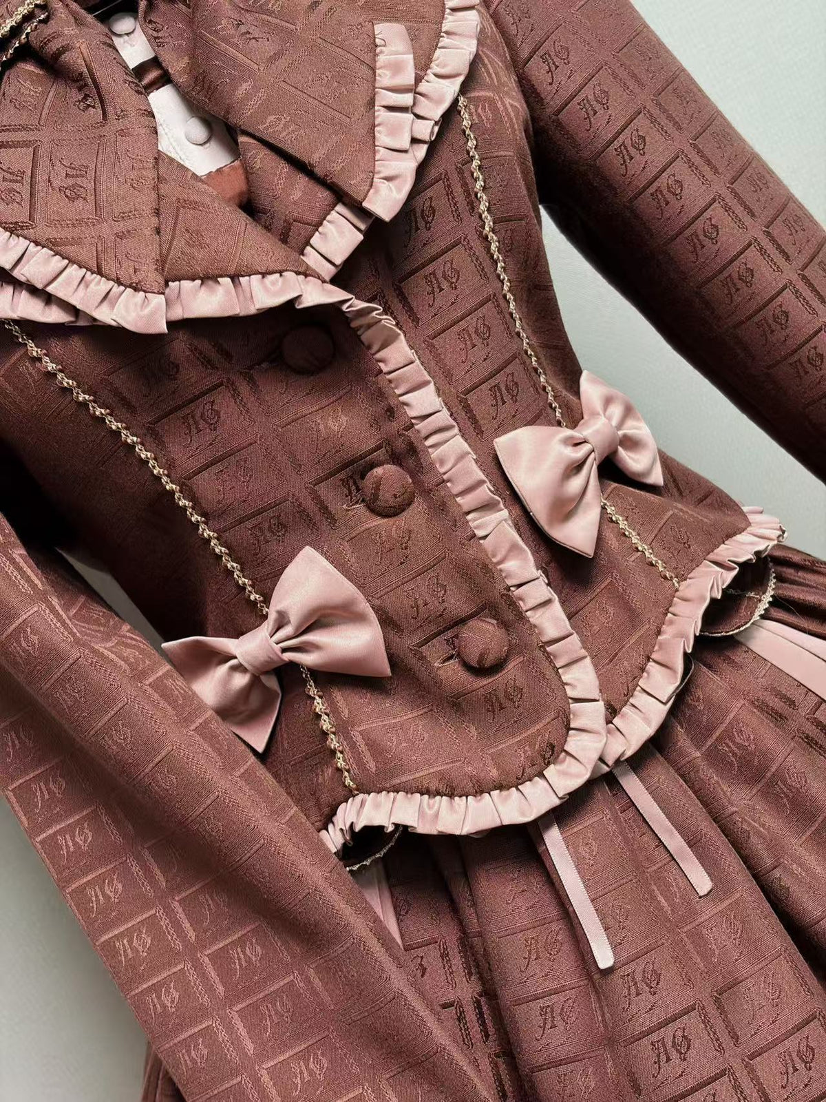 Bear Cocoa JSK Lolita Brown Dress