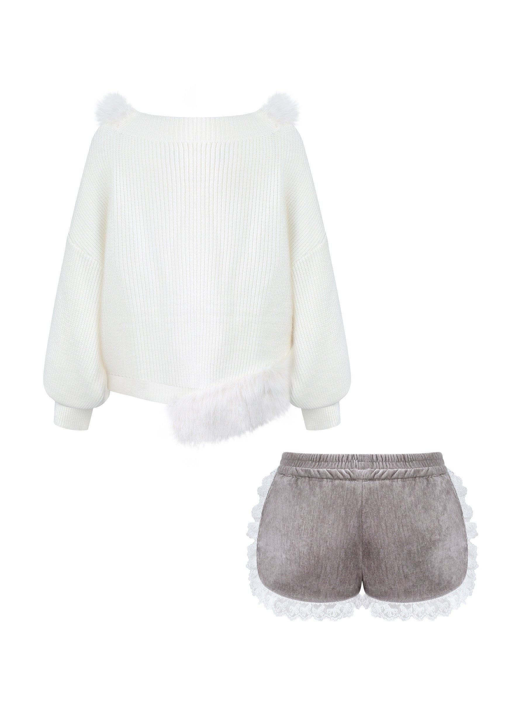 Pacha Doll Daily Style Sweater & Shorts Set