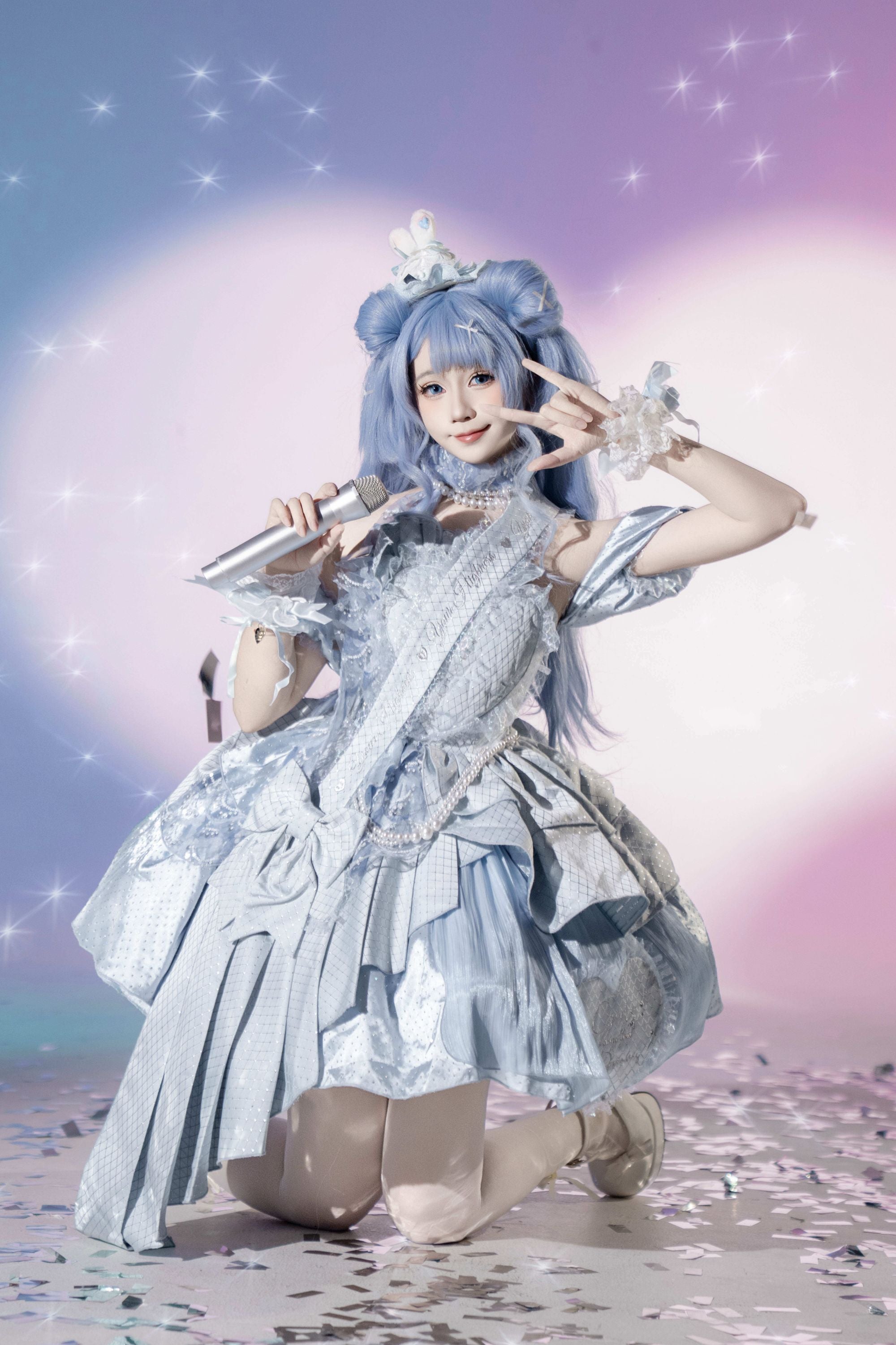 Starlight Project Lolita Idol Costume Outfit Set