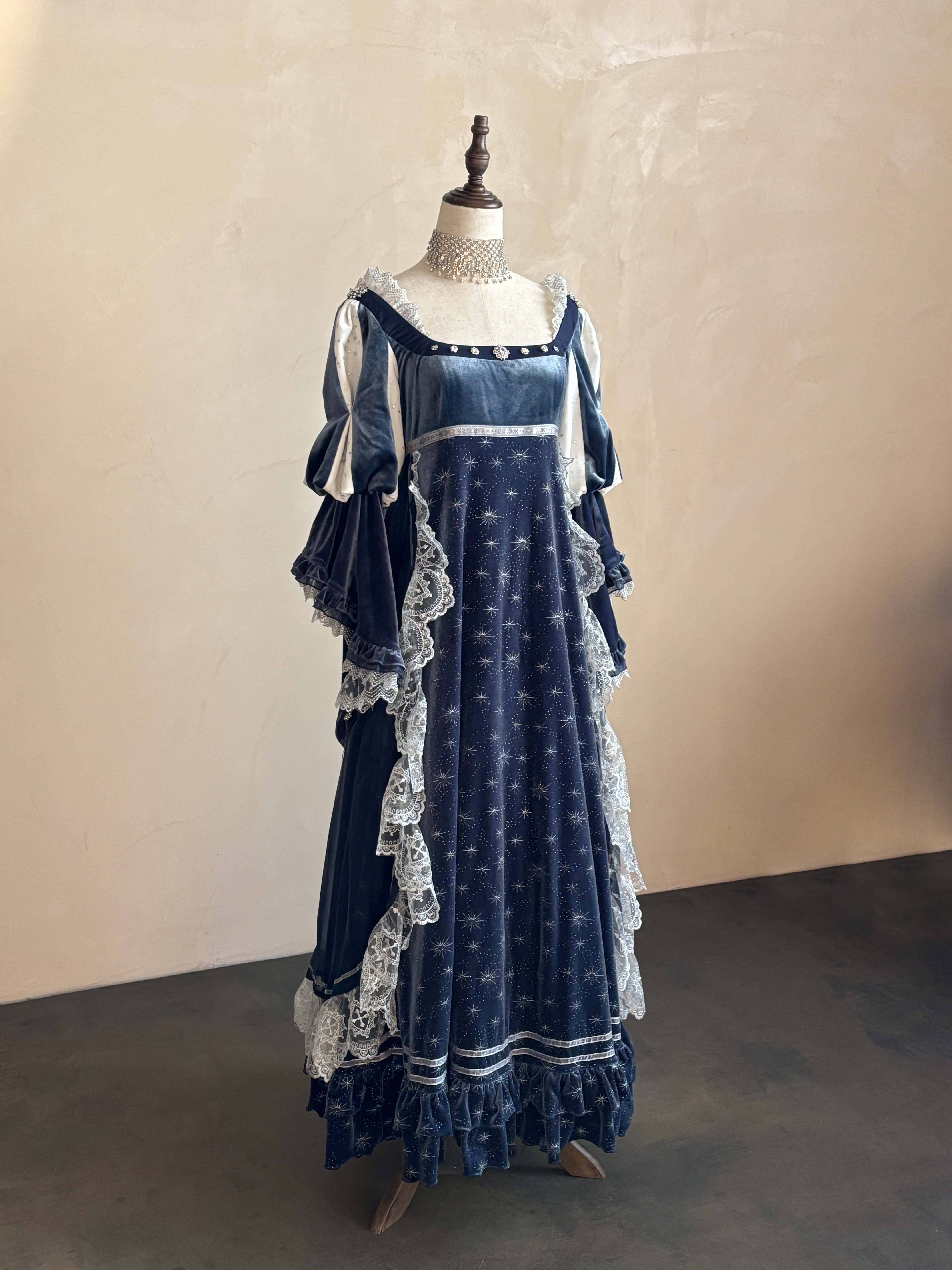 Fleeting Light Lolita Empire Waist Dress