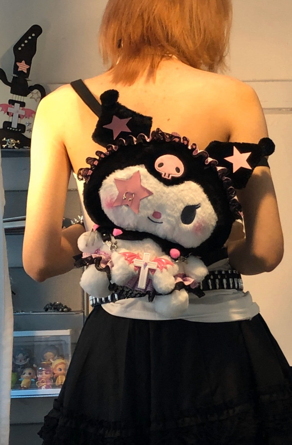 Y2K Sweet Cool Kuromi Backpack LE1008